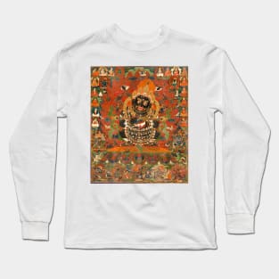 Mahakala Protector of the tent Long Sleeve T-Shirt